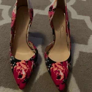 Floral Jessica Simpson Pumps